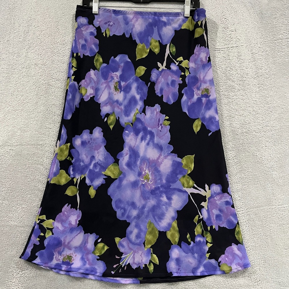 Vintage Heart Soul Skirt Large Floral Fairy Y2K Whimsy Artsy Romantic Church